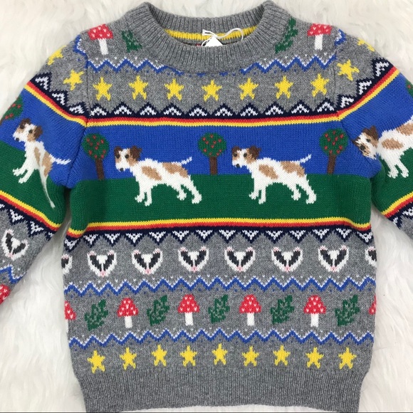 Mini Boden Fair Isle sweater - Picture 3 of 6
